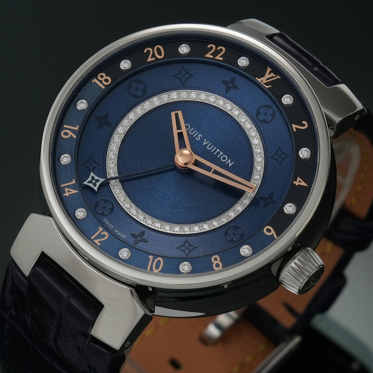 LOUIS VUITTON(NEW)루이비통 땅부르 문 듀얼 타임 QA142Z (새상품) NEW PRODUCT